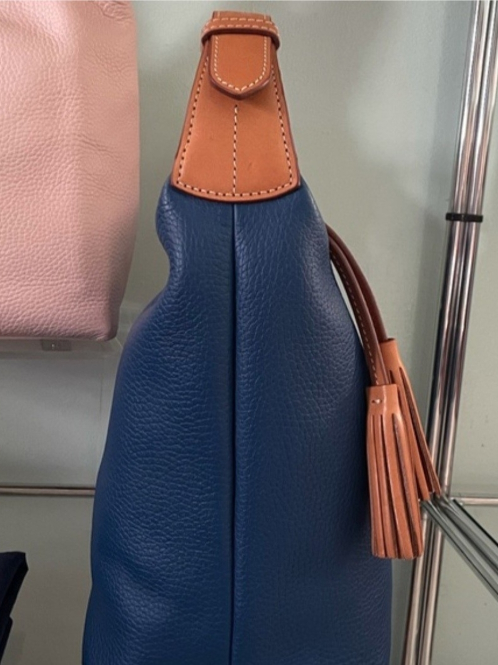 Dooney & Bourke Pebble Grain Paige Sac Hobo Bag EUC - Picture 3 of 11